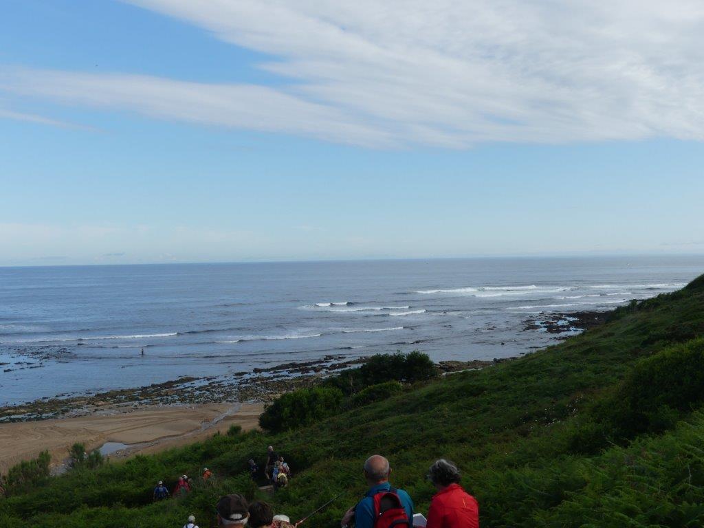 008 descente sur la plage